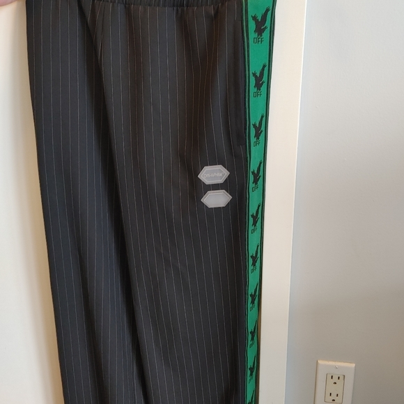OFF-WHITE pinstripe trackpants - Picture 2 of 4